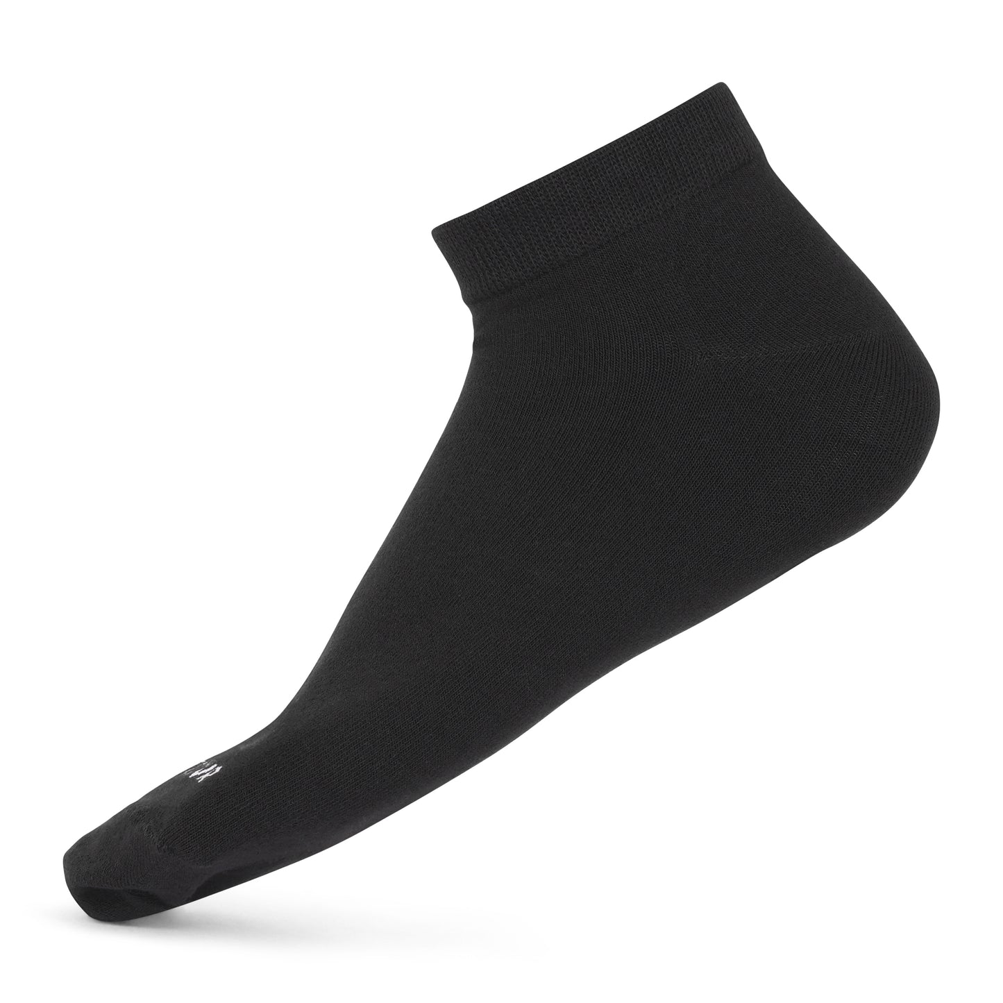 Footcovr Black Low Ankle Socks - 6 pair