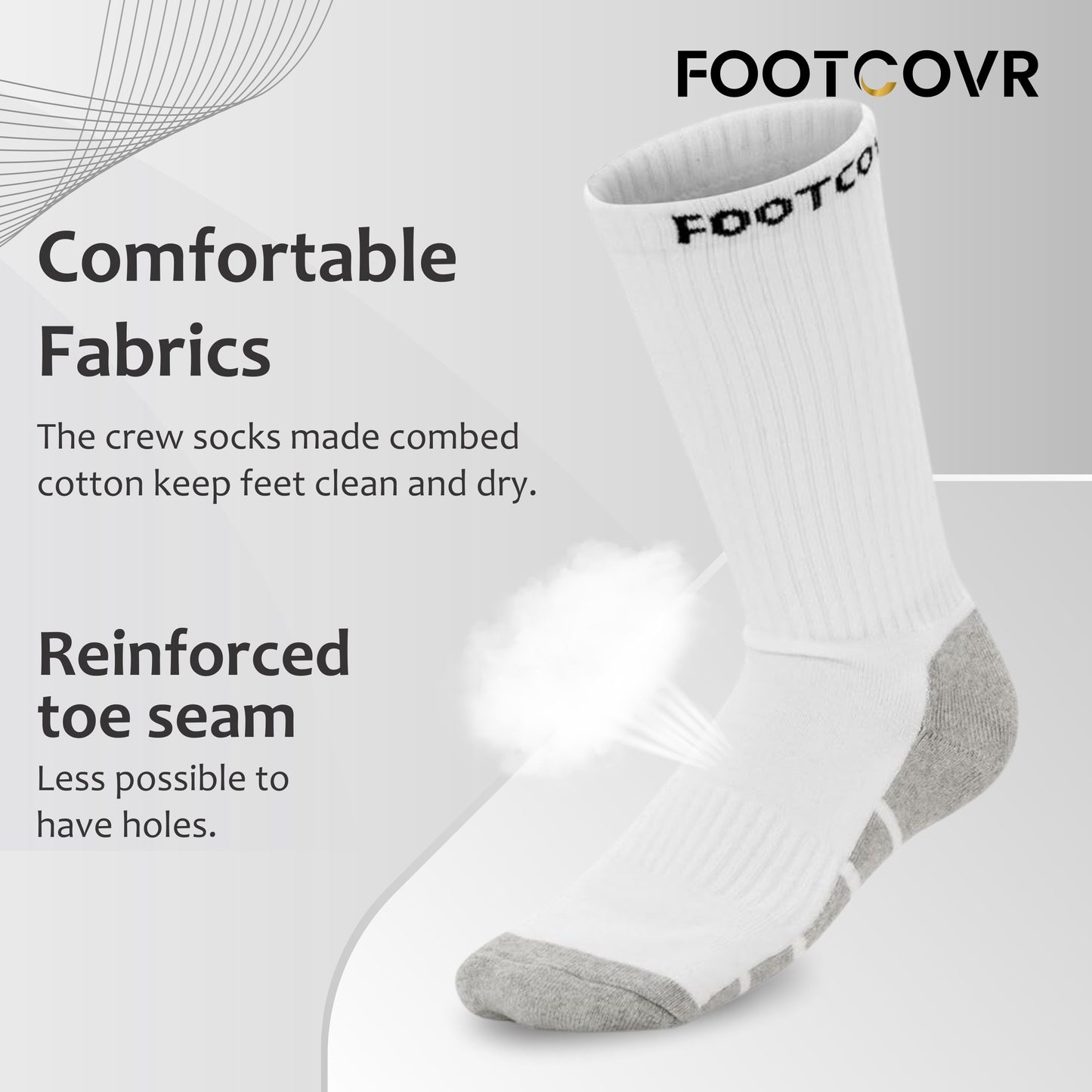 Unisex Comfy crew socks