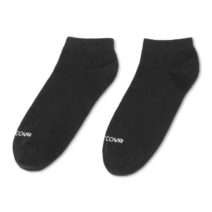 Premium Cotton (12 Pair)Low Ankle Sock Bundle - 6 White/6 Black