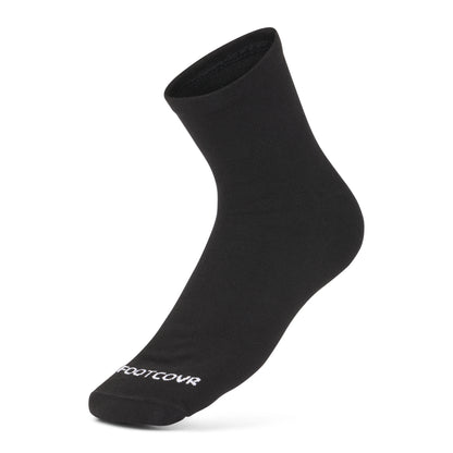 Premium Cotton Ankle Sock Bundle - 11 Pairs (6 Black/5 White)