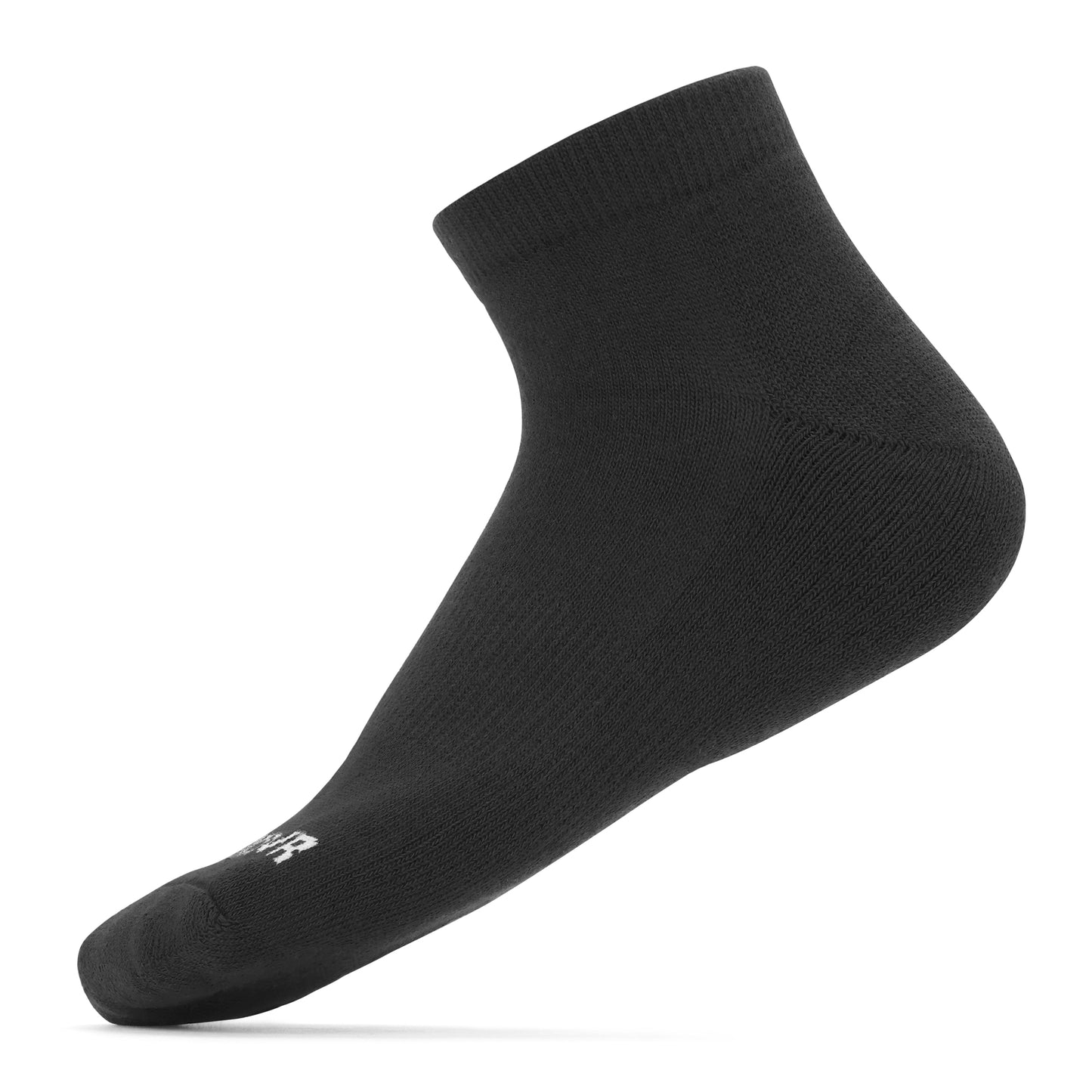 Cushioned Low Ankle Black (6 Pair) Size 6-12