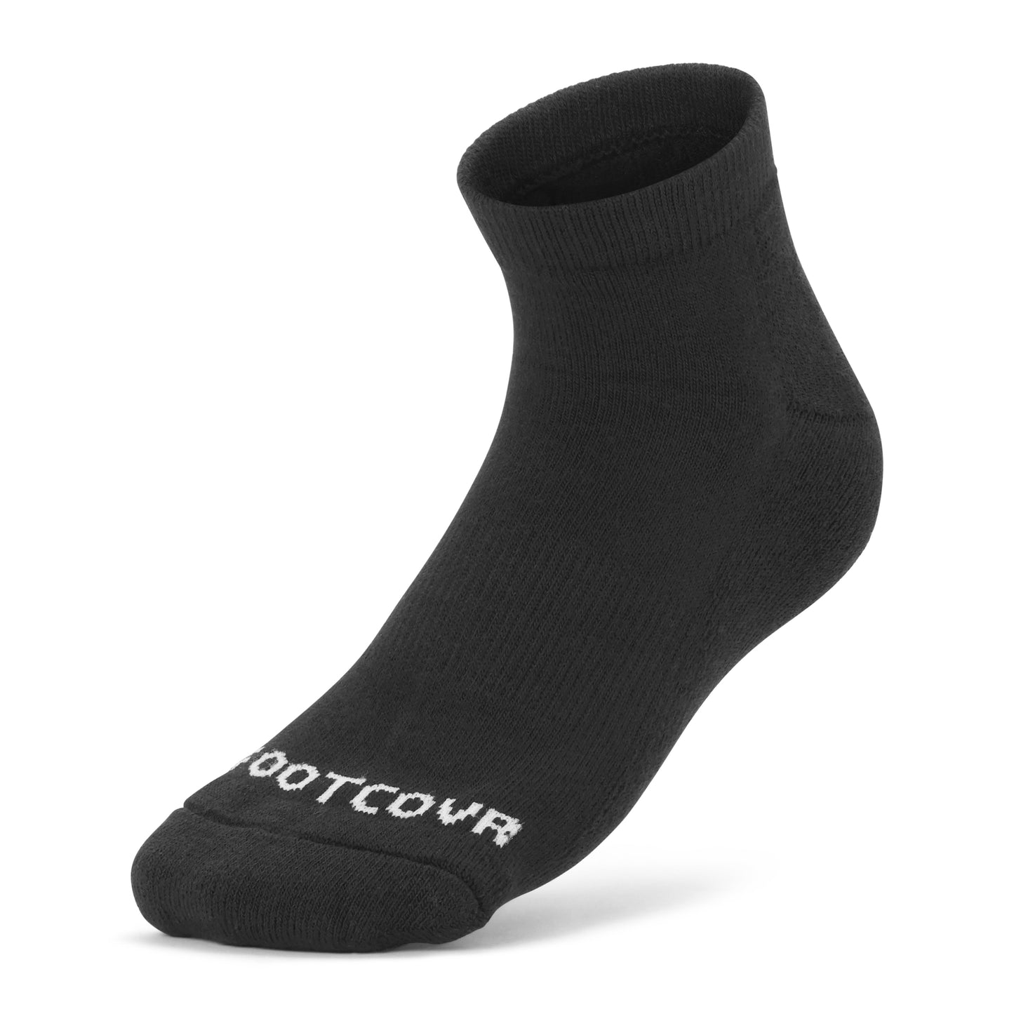 Cushioned Low Ankle Black (6 Pair) Size 6-12