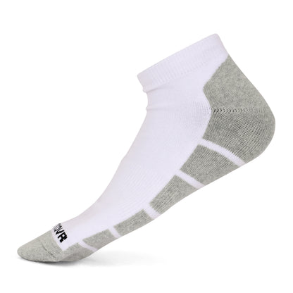 Cushioned Premium Cotton Low Ankle Socks  (6 Pair) Size Mens 8-12