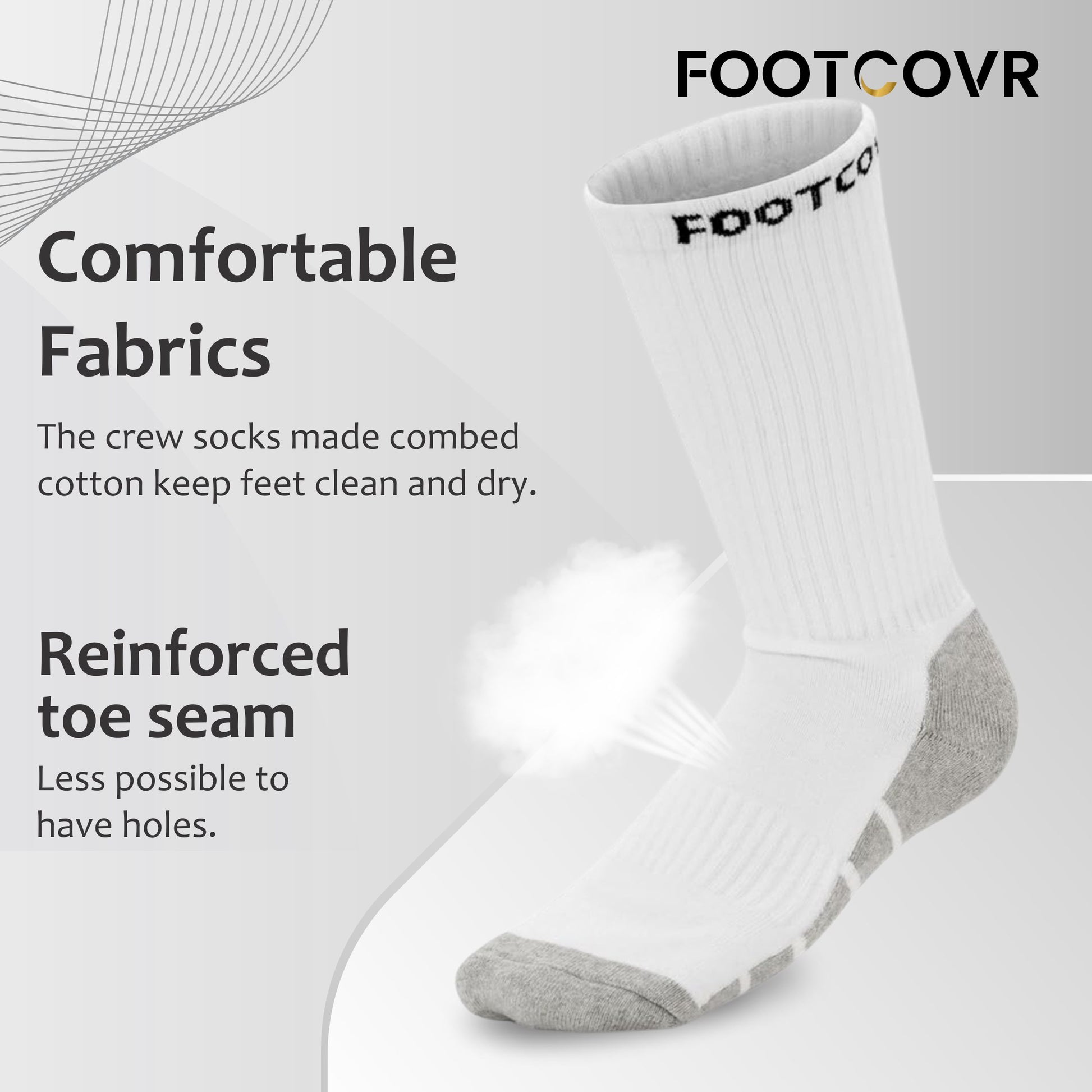Unisex Comfy crew socks