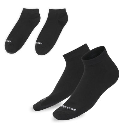Cushioned Low Ankle Black (6 Pair) Size 6-12